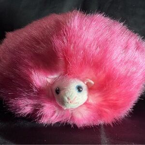 Fluffy Pink Stuffed Animal Toy
